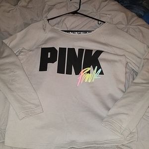 Pink Victoria's Secret sweatshirt